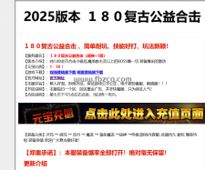 180卓越公益合击